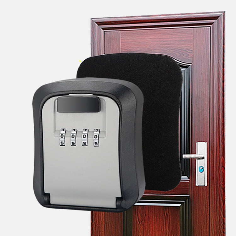 Wall-Mounted Key Code Box Construction Site Home Decoration Four-Digit Code Lock Key Box Wall-Mounted Key Code Box Construction Site Home Decoration Four-Digit Code Lock Key Box